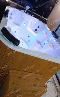 وان جکوزی شش نفره تیپ ۵ کروم فول 210*150