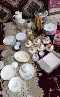 تمام ظروف وسایل باهم۳/۵۰۰
