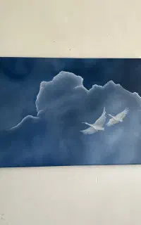 دو عدد تابلو نقاشی