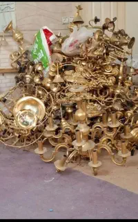 خرید وو فروش لوستر ای برنجی و برنزی
