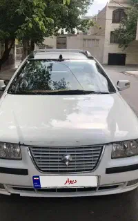 سمند EF7 دوگانه کارخانه موتور تازه تعویض مدل ۹۳