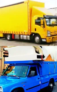 اسباب کشی منزل ایلامیان حمل بار باکارگر نیسان خاور