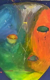 نقاشی جنس رنگ گواش