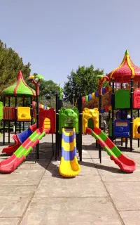 تاب سرسره باغی کد۳۲ گاری زباله برج نوری پارکی کد۳۲