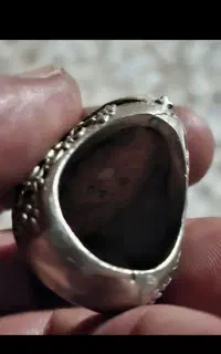 انگشتر مو..کل دار یمنی