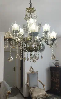 لوستر های تمام برنز اصل