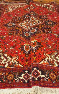جفت ۶متری دستباف هریس تمام رنگ گیاهی