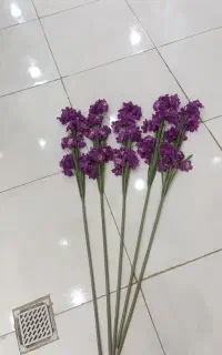 شاخه گل مصنوعی داوودی سوپر سوسن و شکوفه مصنوعی