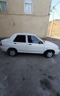 پراید بدون رنگ