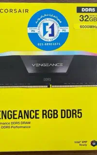 ram corsair 32 16*2 6000rgb رم کورسیر