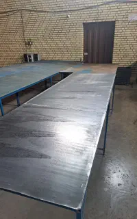 میز کار میز  صفحه فلزی