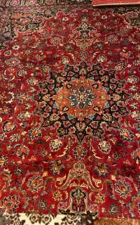دوتخته فرش  دستباف ۱۲ متری
