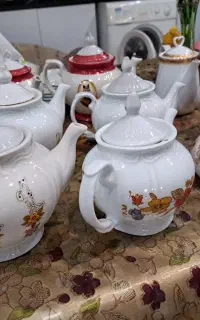 20 عدد قوری چینی به قیمت توافقی