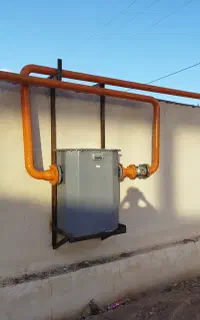 لوله کشی گاز صنعتی و خانگی