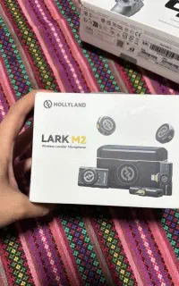 میکروفن لارک ام تو و گیمبال dji