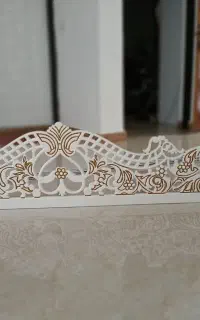 ۲تاکتیبه چوبی به همراه۴تا میل پرده