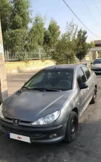 ۲۰۶مدل۸۸فنی خوب موتور تازه تعمیر