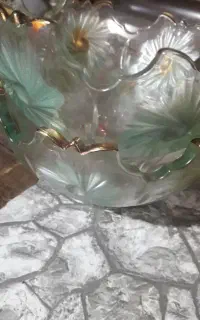 کاسه ماست و سالادی کریستال