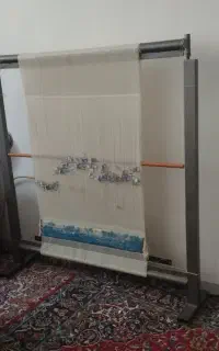 تابلو فرش 60رج بافته شده