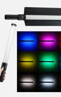 ۳ عدد نور باتومی گودکس آر جی‌ بی godox lc500r