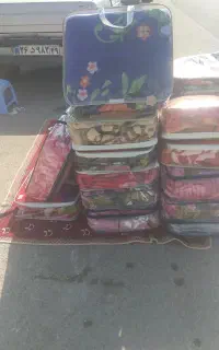 پتو وفرشینه و چادرشب و روبالشتی و