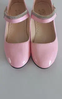 کفش مجلسی دخترونه صورتی سایز ۳۰