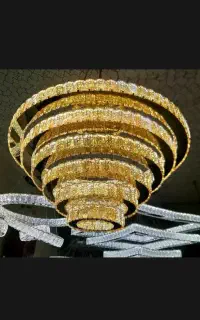 لوسترهوشمندمدرن کریستالی