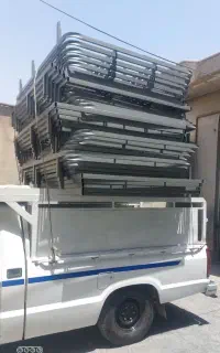 کفتخت یکنفره دونفره(ساده)پایه دار فرمدار با جک ترک