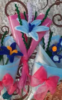 دست گل های ماندگار