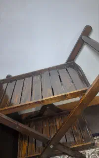 میز بار چوبی