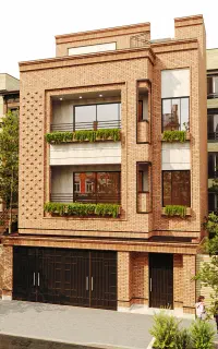 طراحی معماری  پلان نما داخلی