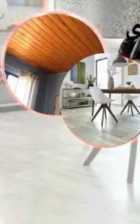 دکوراسیون کف پوش کاغذ دیواری و سقف کاذب