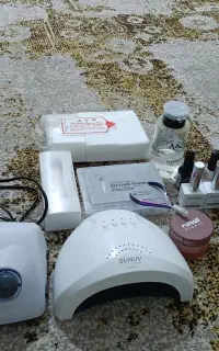 وسایل کامل کاشت ناخن