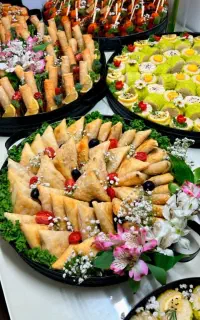 فینگرفود ودسر وانواع سینی مزه