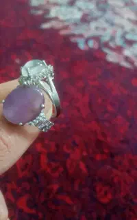 انگشتر نقره نگین یمنی اصل اصل