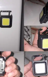 چراق شارژی  جیبی گیره لباس آهن ربایی تکیه گاه زمین