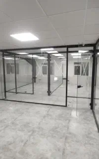 شیشه سکوریت درب اتوماتیک جان پناه