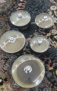 سرویس قابلمه تفلون 10 تیکه