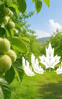 فروش نهال گردو ژنوتیپ پیوندی تیپ 7