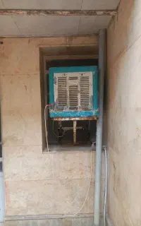 کولر آبی ۳۰۰۰ پشت پنجره‌ای / کارگاهی