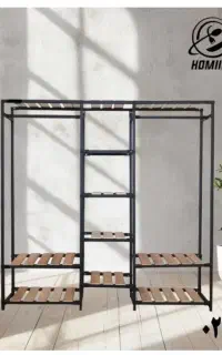 شلف اتاق و رگال لباس پروفیل،چوب
