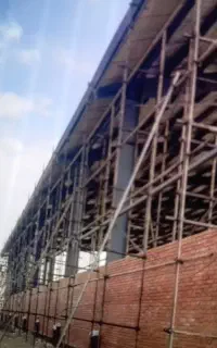 اجاره ونصب داربست فلزی و پوشش ساندویچ پانل وورق