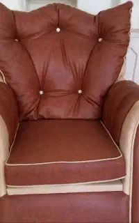 مبلمان ۹ نفره چرمی سالم