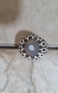 انگشتر باباقوری نقره