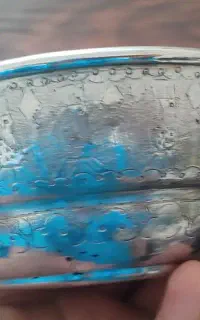 کاسه مسی دور تا دور قلم زنی