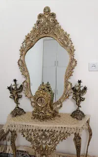 اینه شمعدان الیاژ رنگ ثابت
