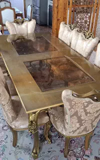 میز نهار خوری چوب راش گرجستان