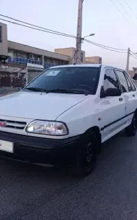 پراید دوگانه فابریک مدل 92 بدون رنگ