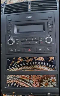 پخش و باند عقب فابریک پارس کاملا سالم