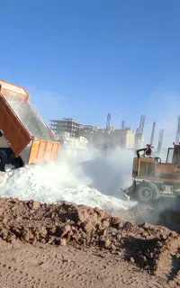 اجرای عملیات خاکبرداری و گودبرداری و شفته